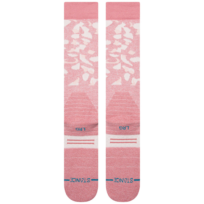 Stance Snowed Inn Snow Socks Dusty Rose