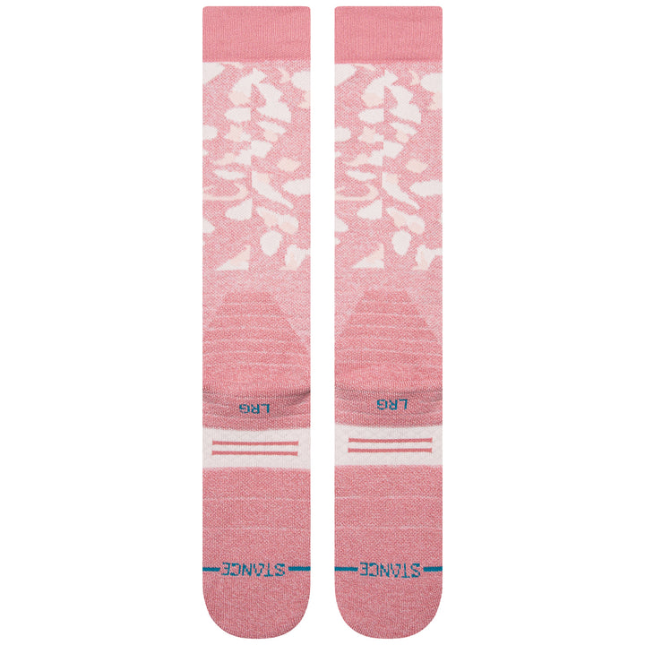 Stance Snowed Inn Snow Socks Dusty Rose