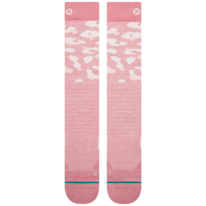 Stance Snowed Inn Snow Socks Dusty Rose