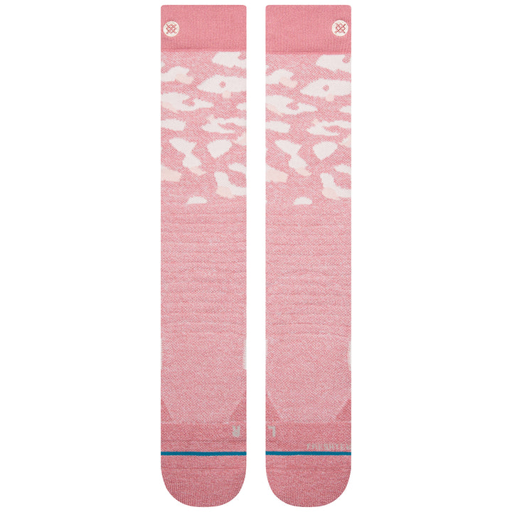 Stance Snowed Inn Snow Socks Dusty Rose