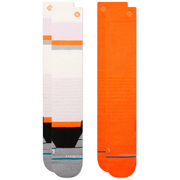 Stance Work It 2-Pack Snow Socks Lilac Ice