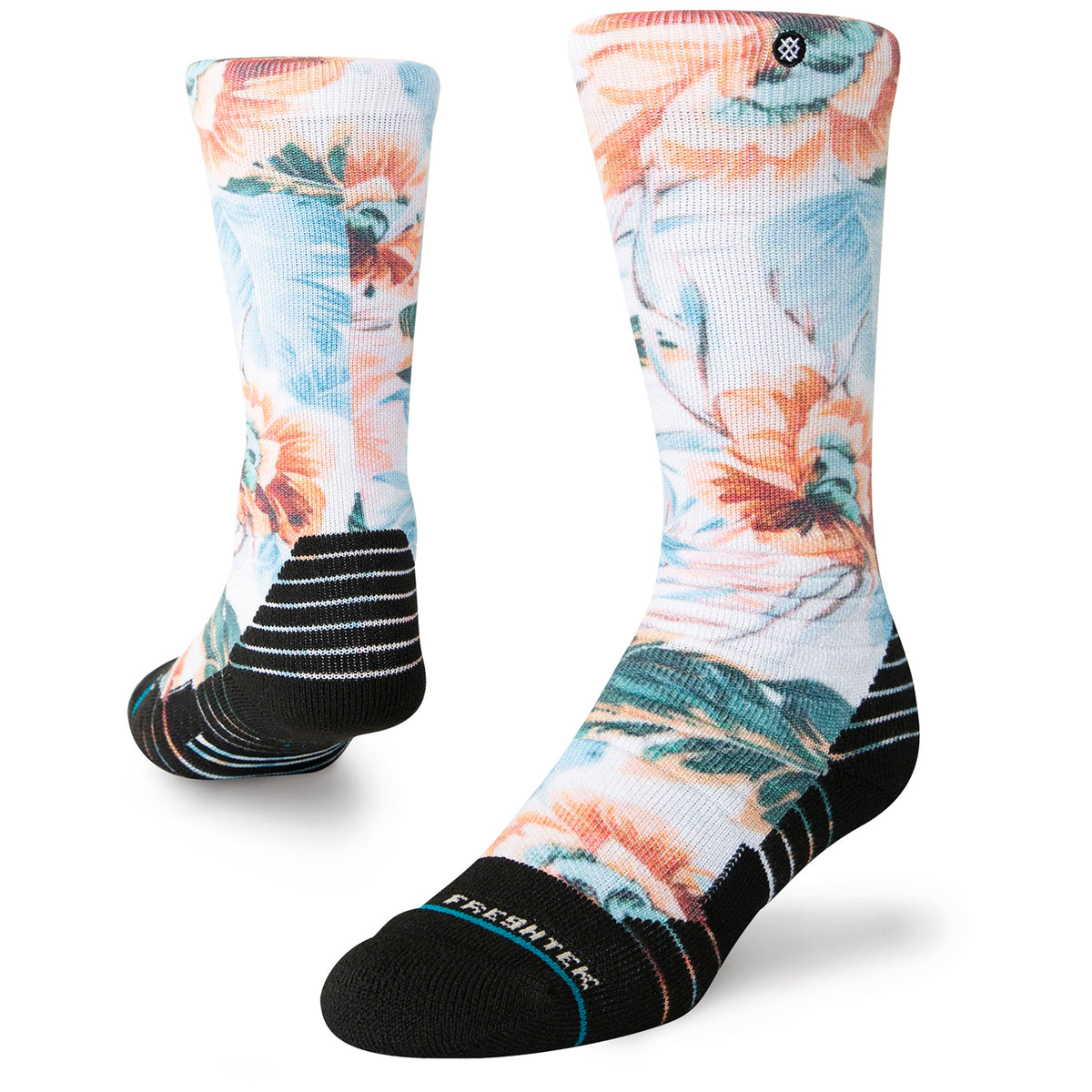 Stance Flowerful Snow Socks - Kids' White