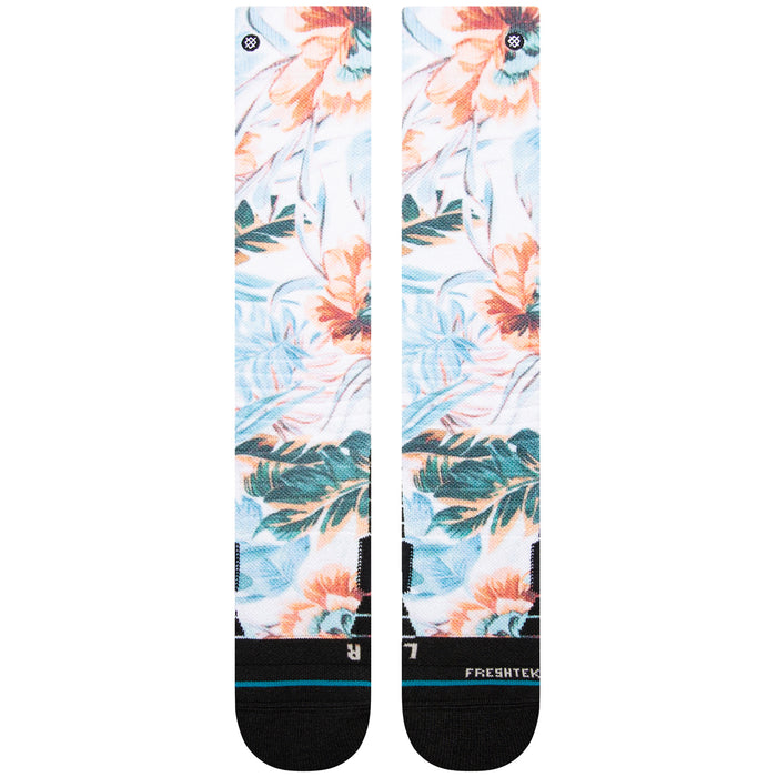 Stance Flowerful Snow Socks - Kids' White