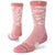 Stance Snowed Inn Snow Socks - Kids' Dusty Rose