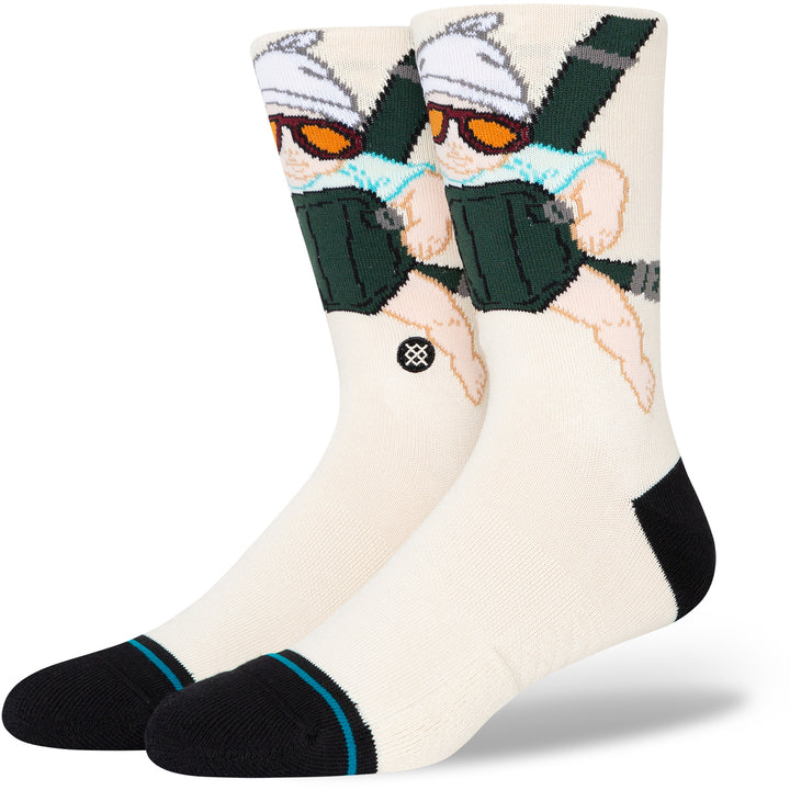 Stance Carlos Socks Off White