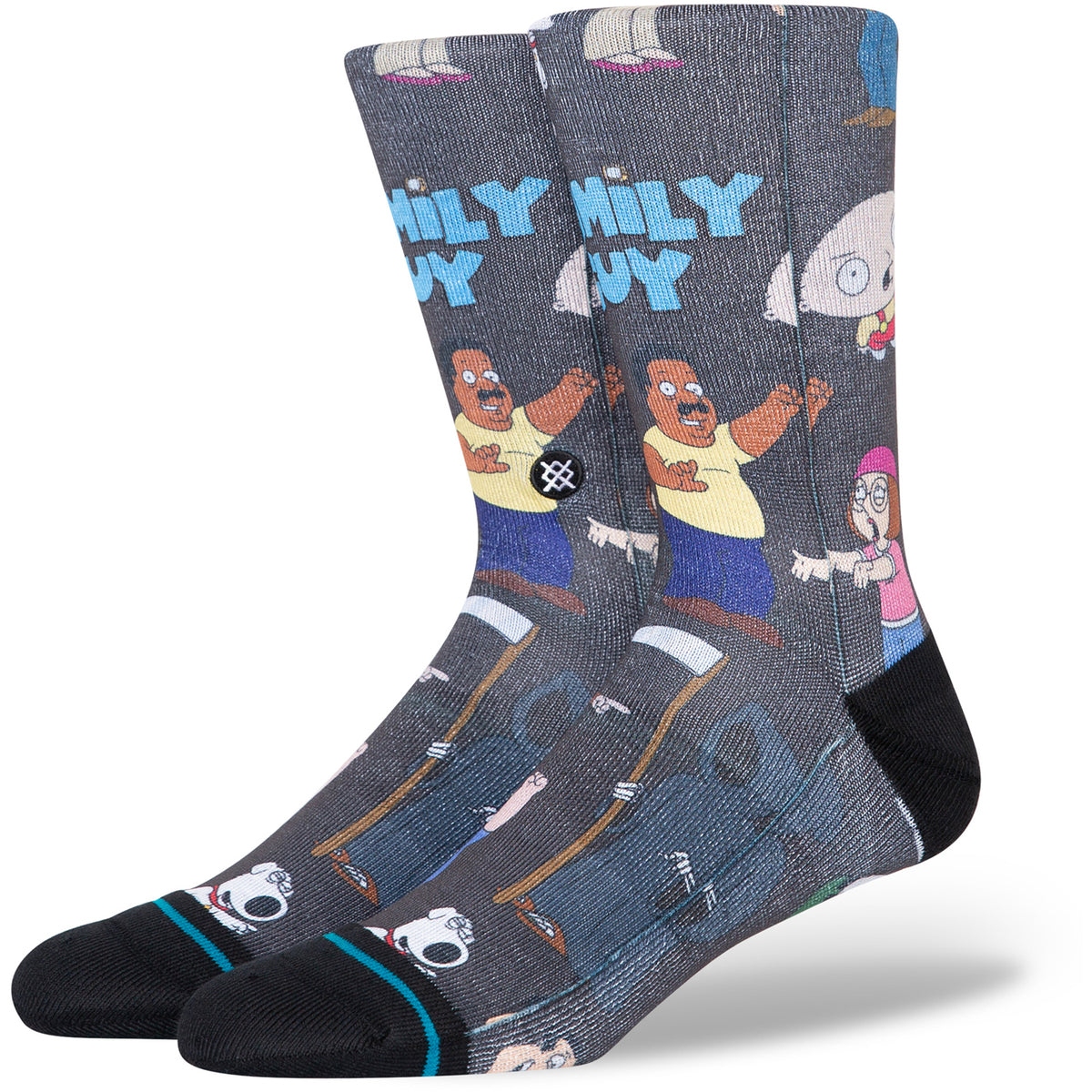 Stance Family Guy Socks Black