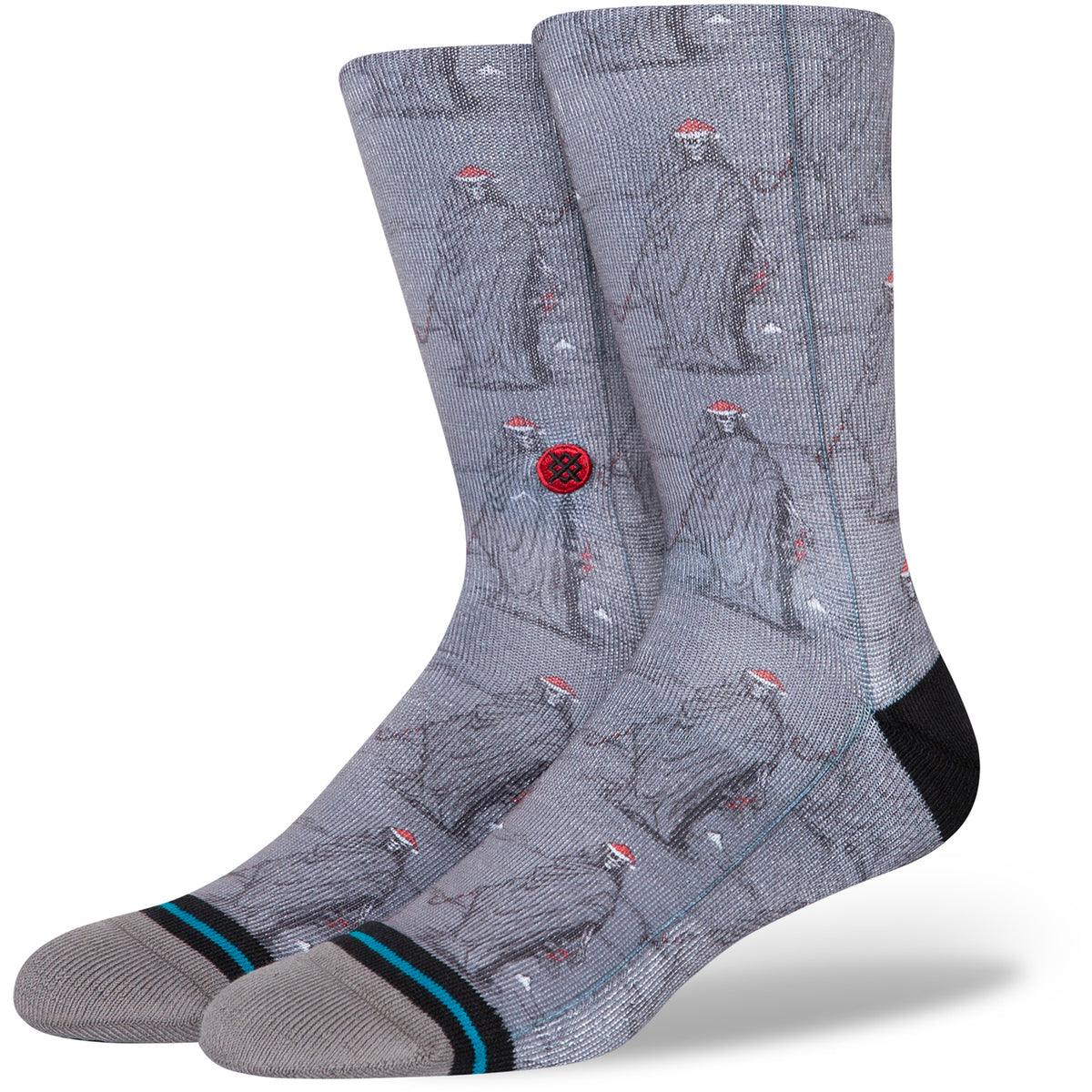 Stance Happy Holideath Socks Grey