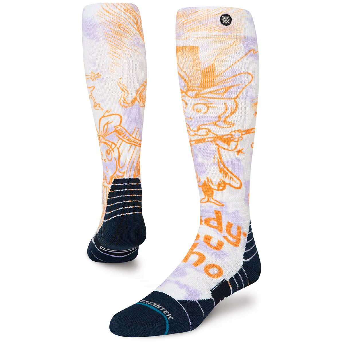 Stance Cindy Lou Who Snow Socks Off White