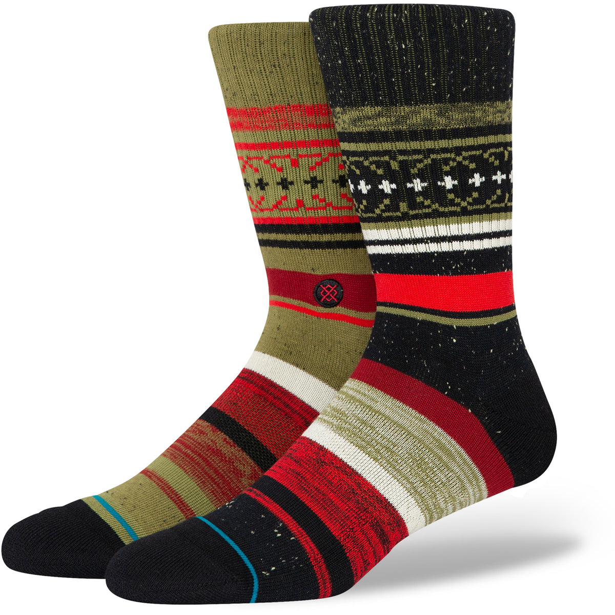 Stance Merry Merry Socks Red
