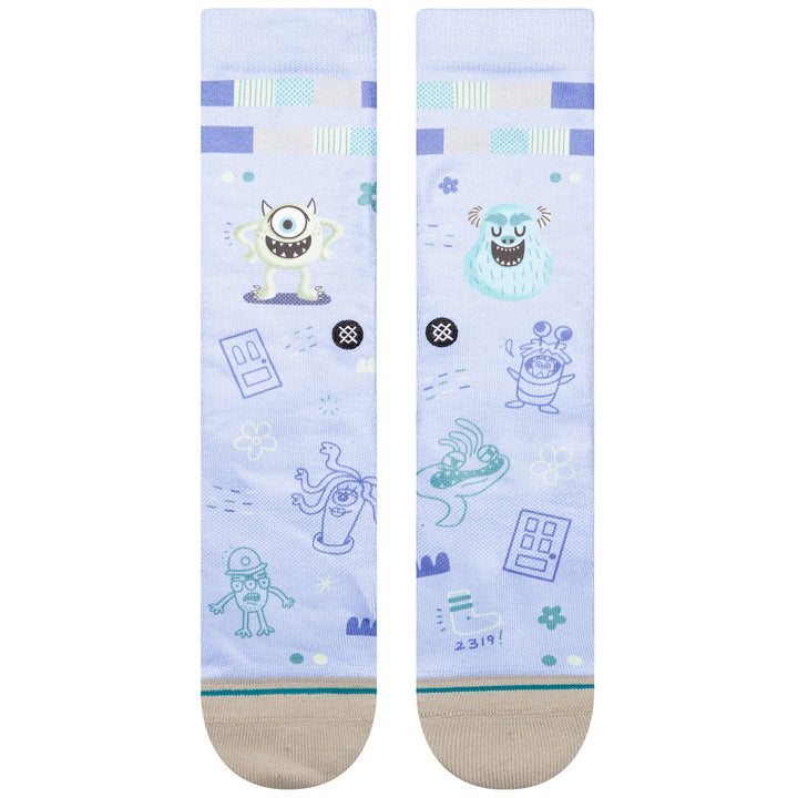 Stance Monsters by R Bubnis Socks Purple