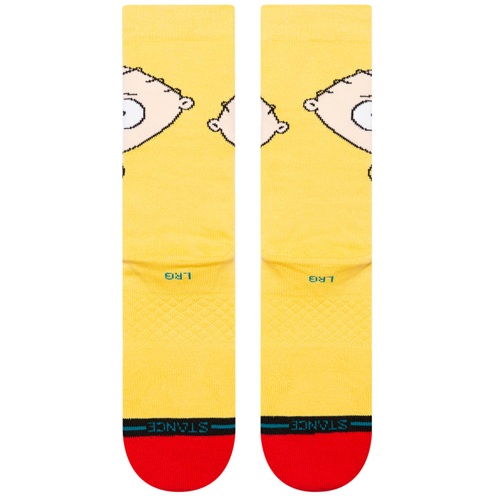 Stance Stewie Socks Yellow
