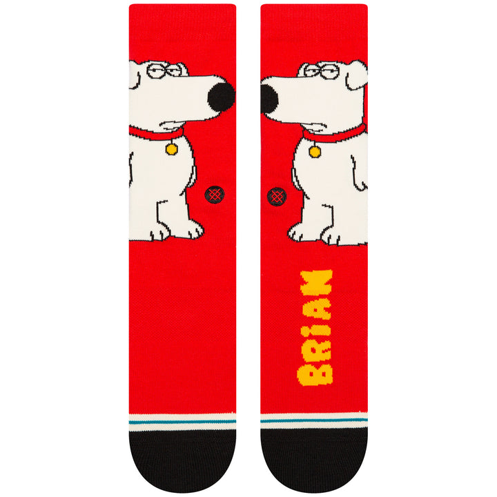 Stance The Dog Socks Red