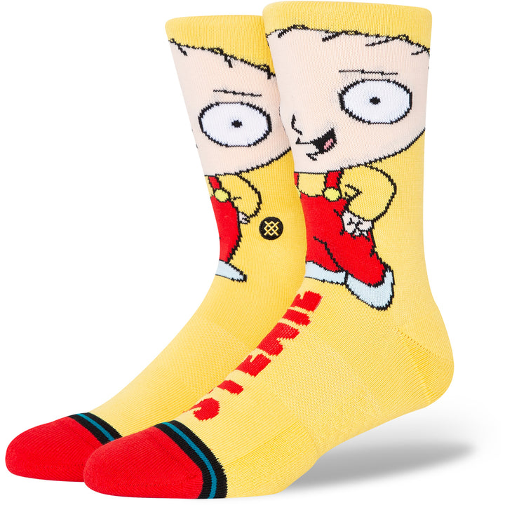 Stance Stewie Socks Yellow