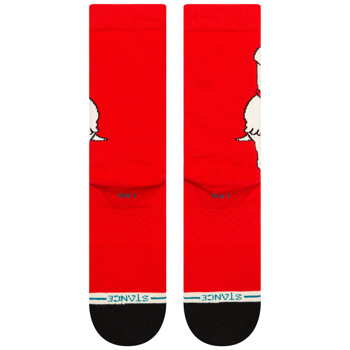 Stance The Dog Socks Red