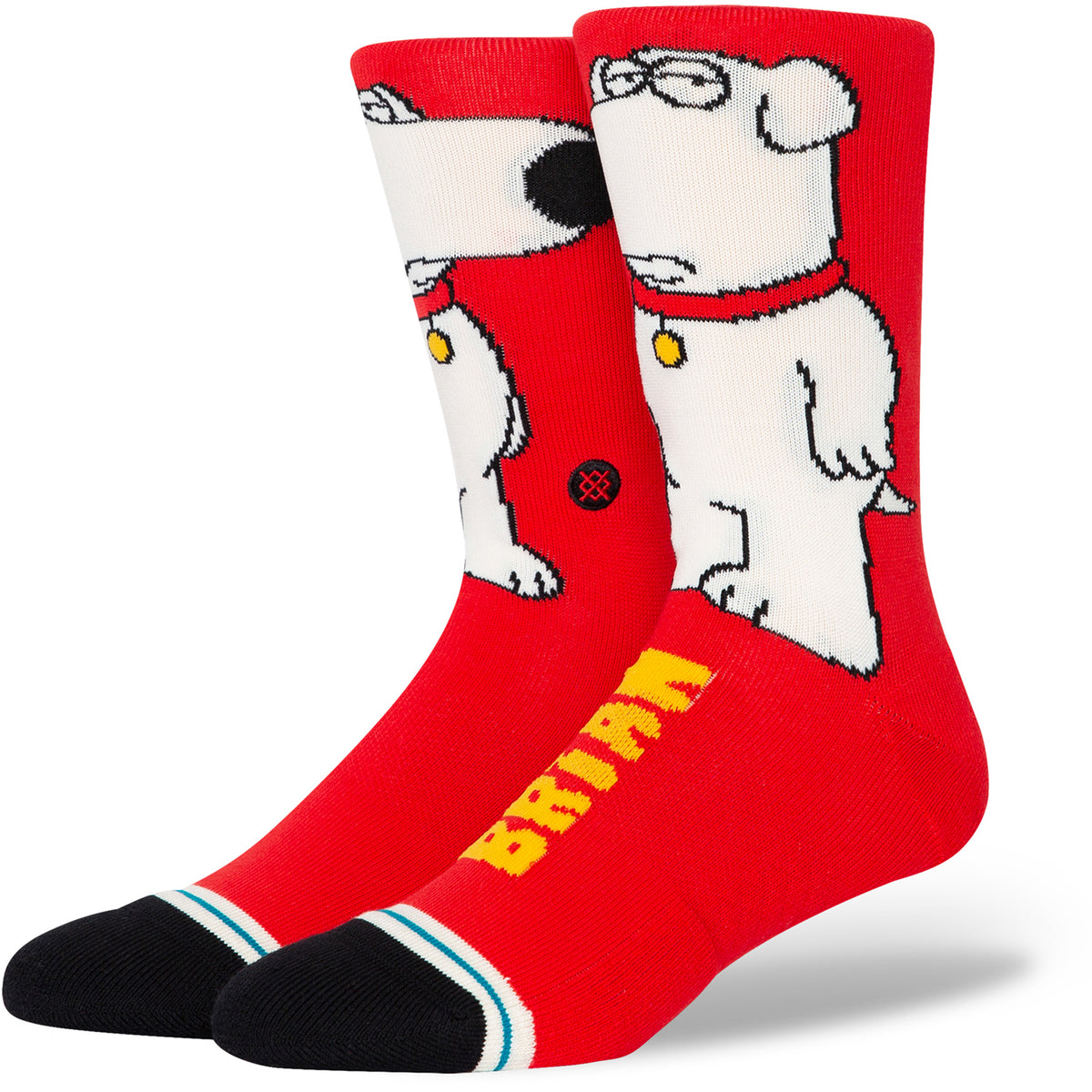 Stance The Dog Socks Red