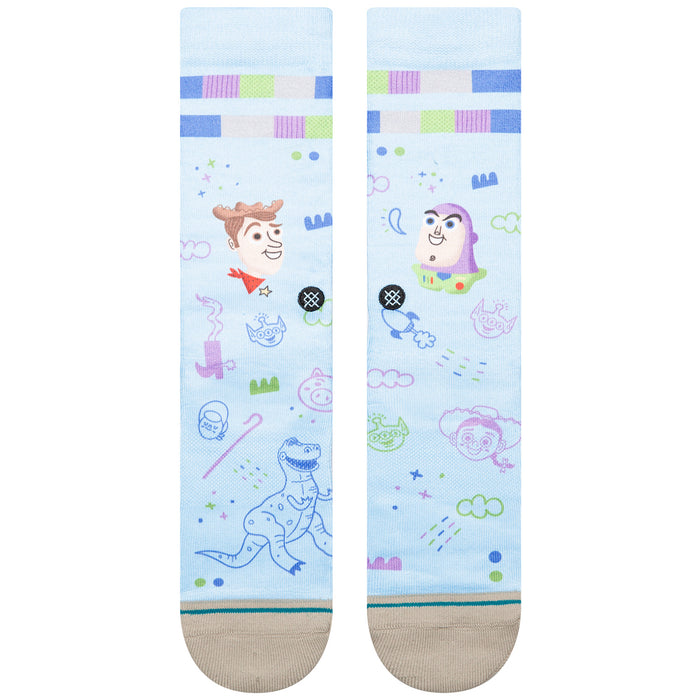 Stance Toy Story by R Bubnis Socks Blue