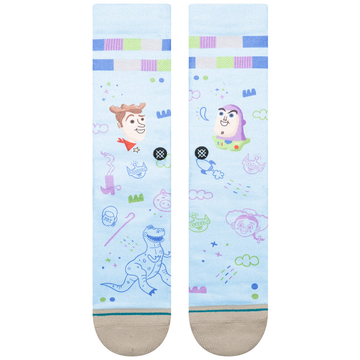 Stance Toy Story by R Bubnis Socks Blue
