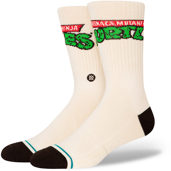 Stance Turtles Socks Off White