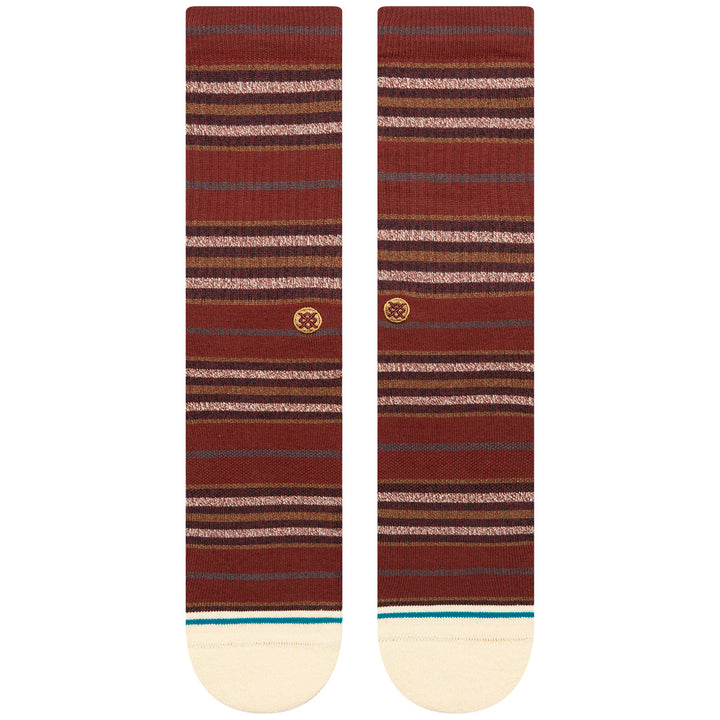 Stance Wilfred Socks Maroon