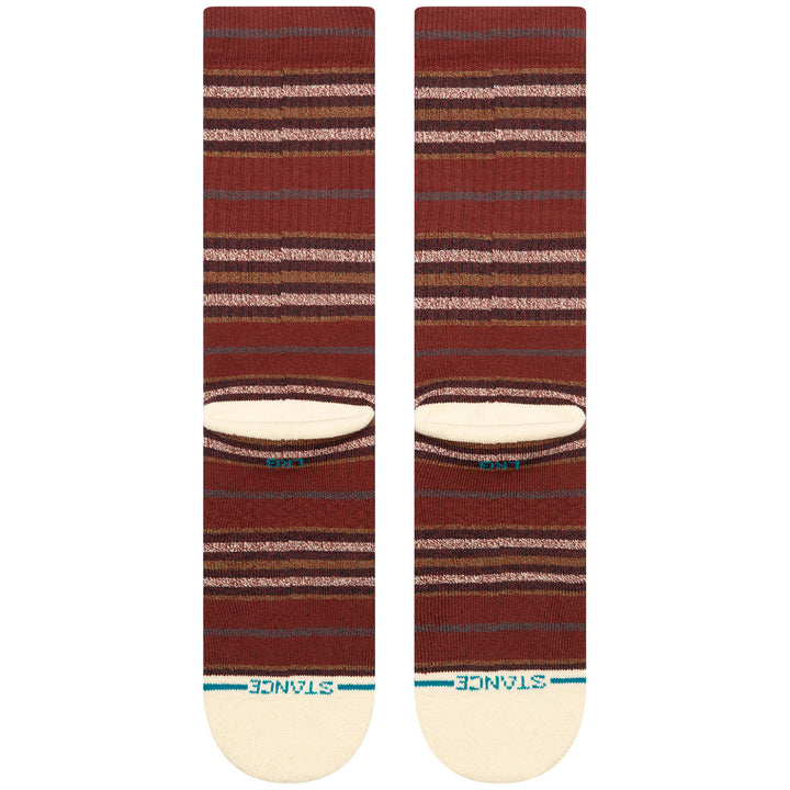 Stance Wilfred Socks Maroon