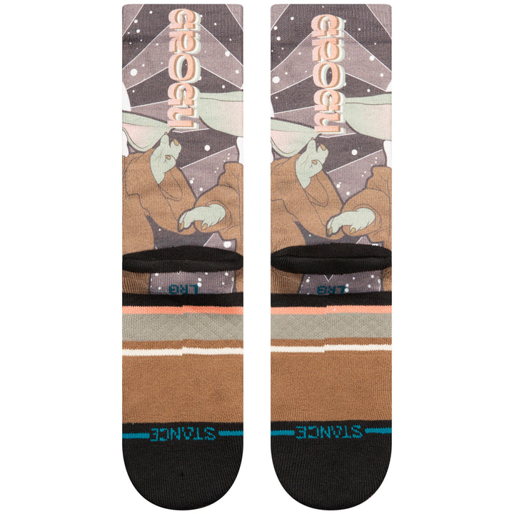 Stance Grogu by Jaz Socks - Kids' Splatter Grey