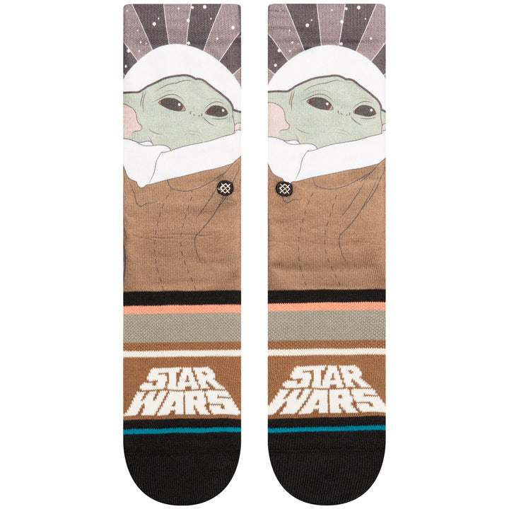 Stance Grogu by Jaz Socks - Kids' Splatter Grey