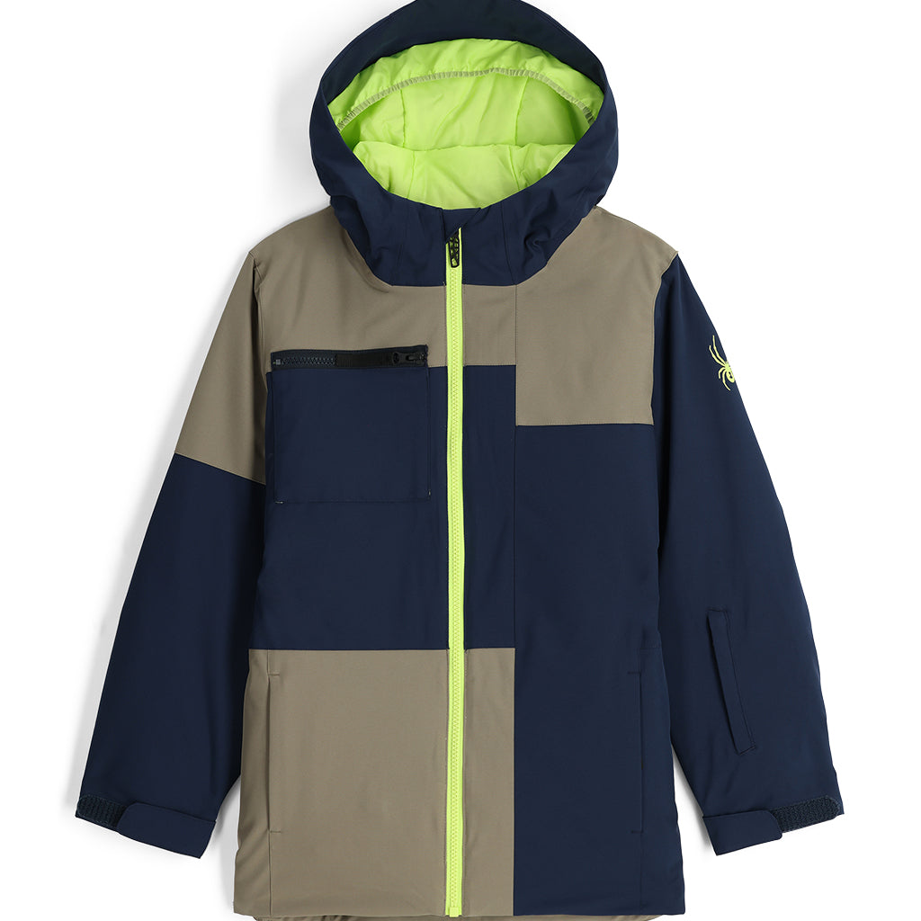 Spyder Nederland Jacket - Boys' Desert Taupe