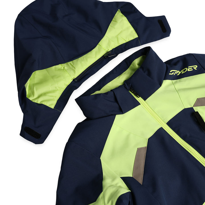 Spyder Leader Jacket - Boys' Lime Ice