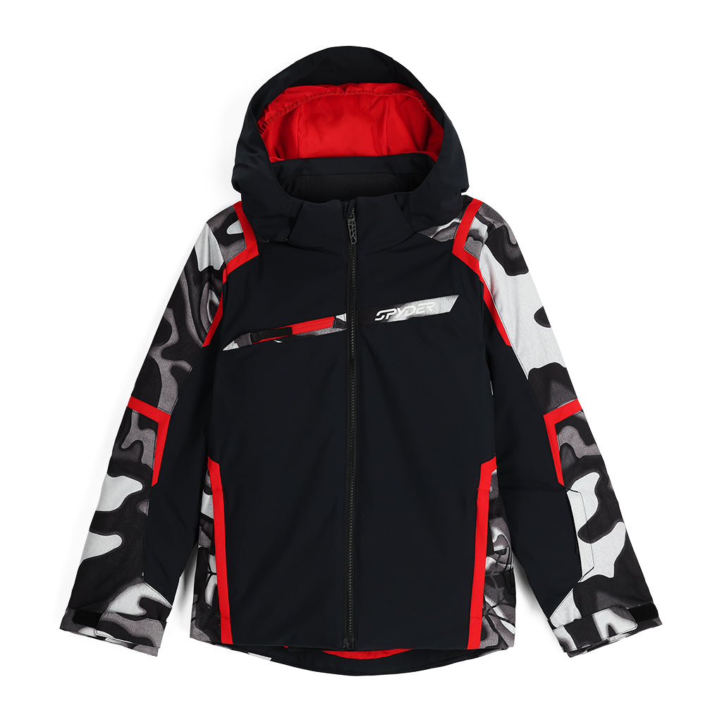Spyder Challenger Jacket - Boys' Black Combo
