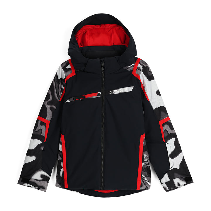Spyder Challenger Jacket - Boys' Black Combo