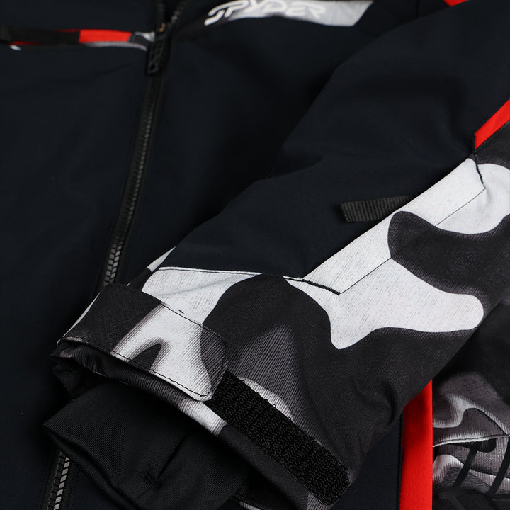 Spyder Challenger Jacket - Boys' Black Combo