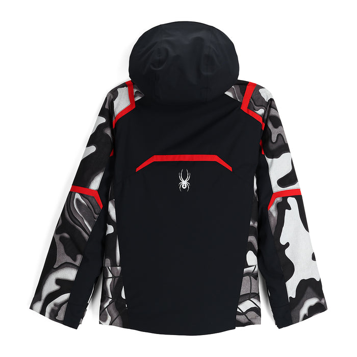 Spyder Challenger Jacket - Boys' Black Combo