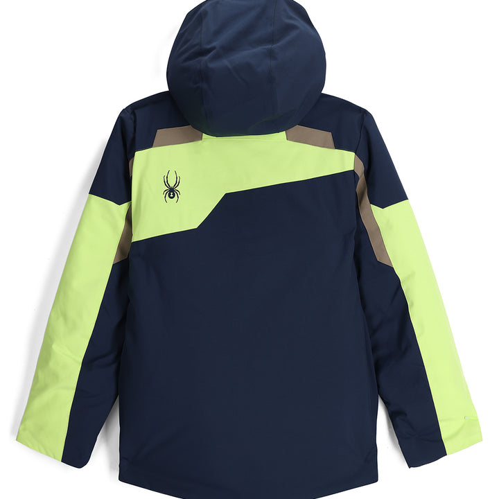 Spyder Leader Jacket - Boys' Lime Ice