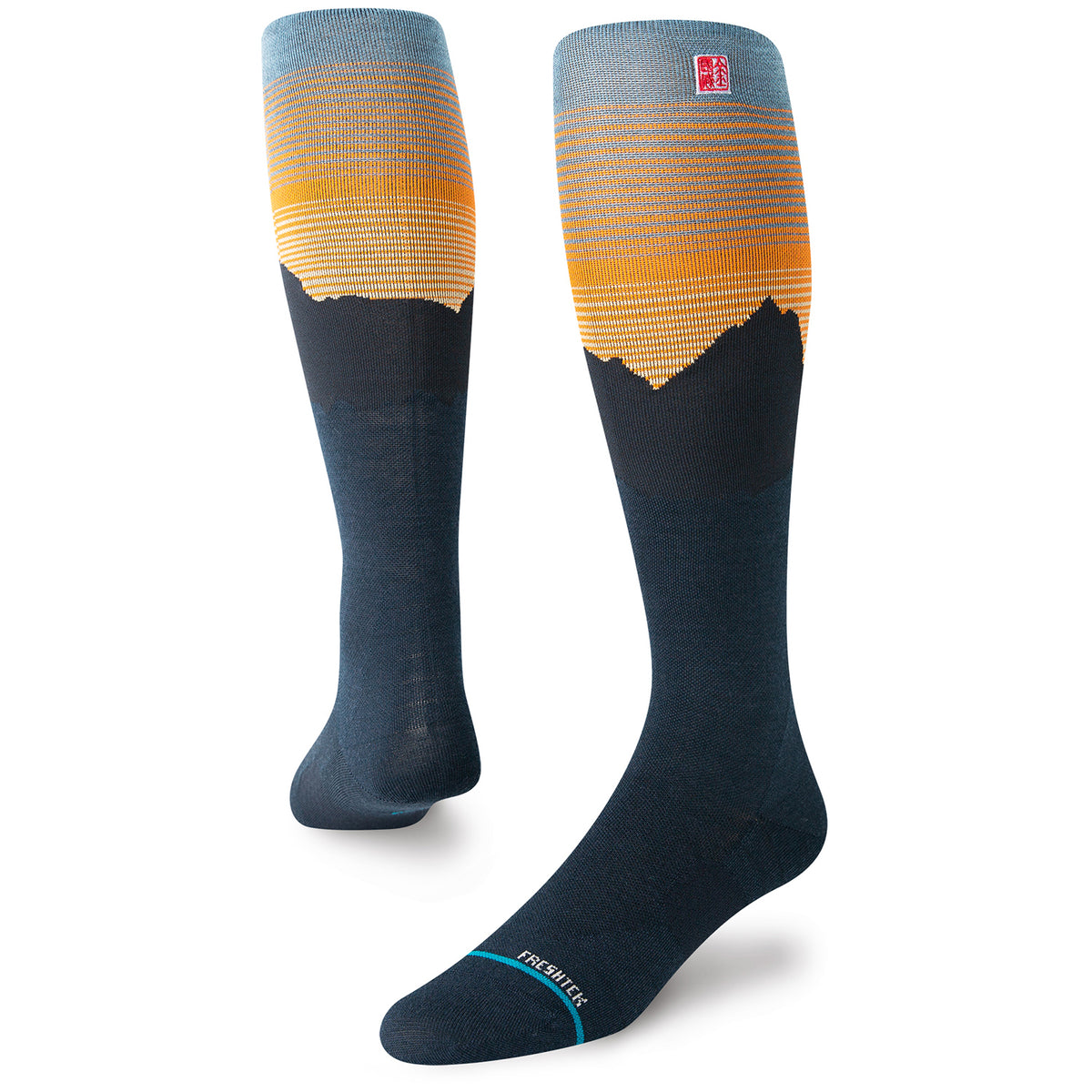 Stance Rising Snow Socks Navy