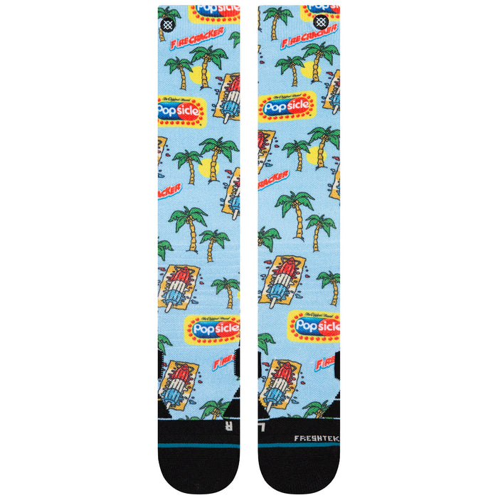 Stance Pops Snow Socks Light Blue