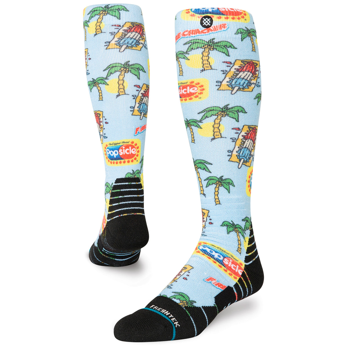 Stance Pops Snow Socks Light Blue