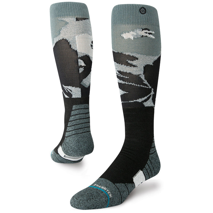 Stance Flower Frost Snow Socks Teal