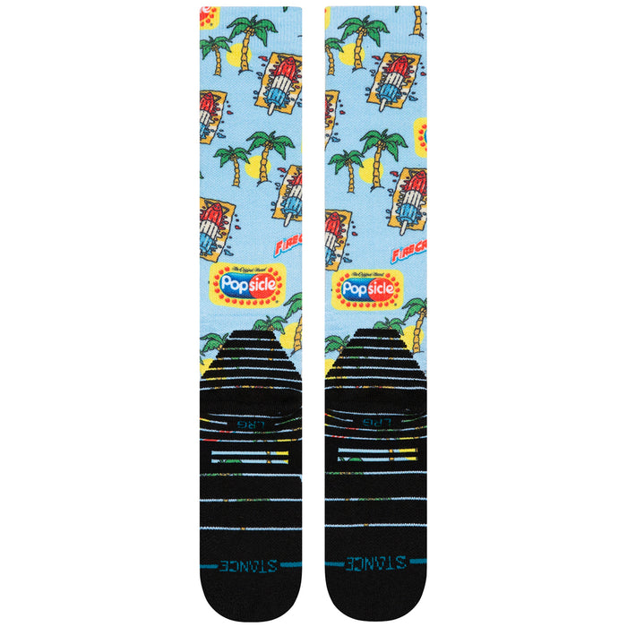 Stance Pops Snow Socks Light Blue