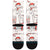 Stance Angry Holidayz Socks Off White
