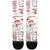 Stance Angry Holidayz Socks Off White