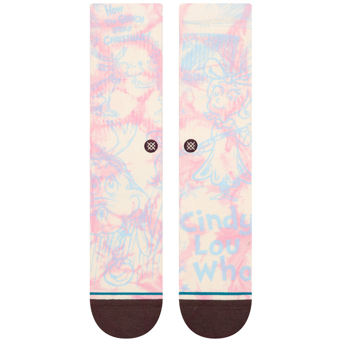 Stance Cindy Lou Who Socks Off White