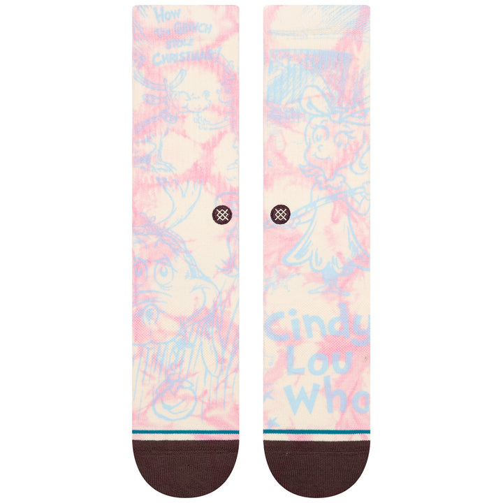 Stance Cindy Lou Who Socks Off White