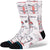 Stance Angry Holidayz Socks Off White