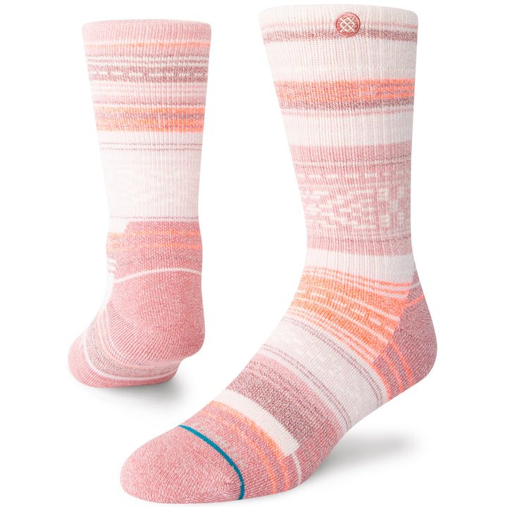 Stance Windy Pass Socks - Unisex Dusty Rose