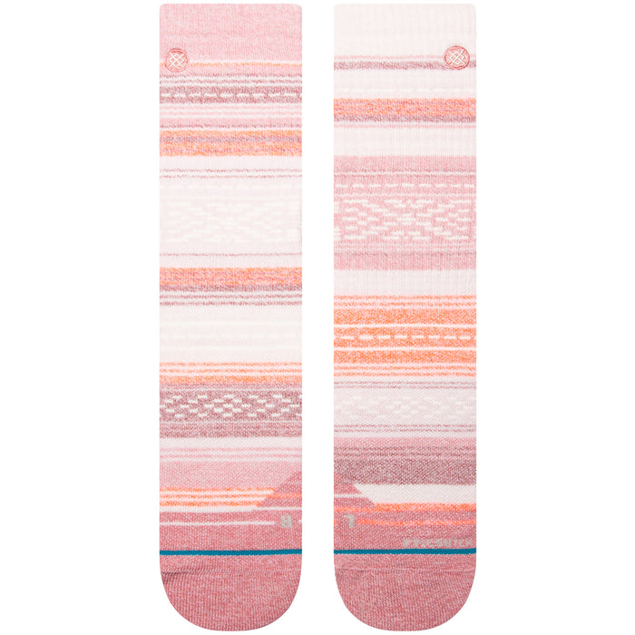 Stance Windy Pass Socks - Unisex Dusty Rose