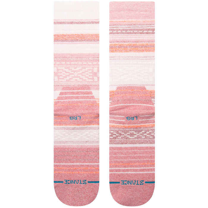 Stance Windy Pass Socks - Unisex Dusty Rose