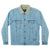 RVCA Waylon Denim Trucker Jacket - Men's Bleached Indigo