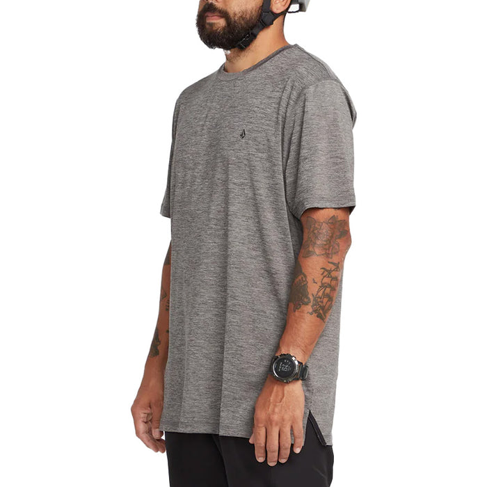 Volcom Stoneverse Short-Sleeve Crew Shirt Moonbeam