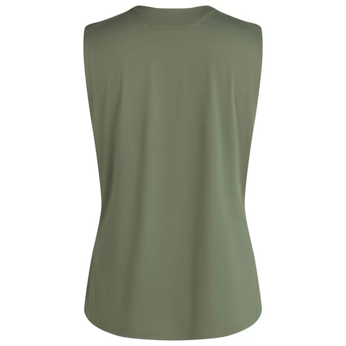 Rapha Trail Tank Top - Women's Olive Green/Deep Olive Green