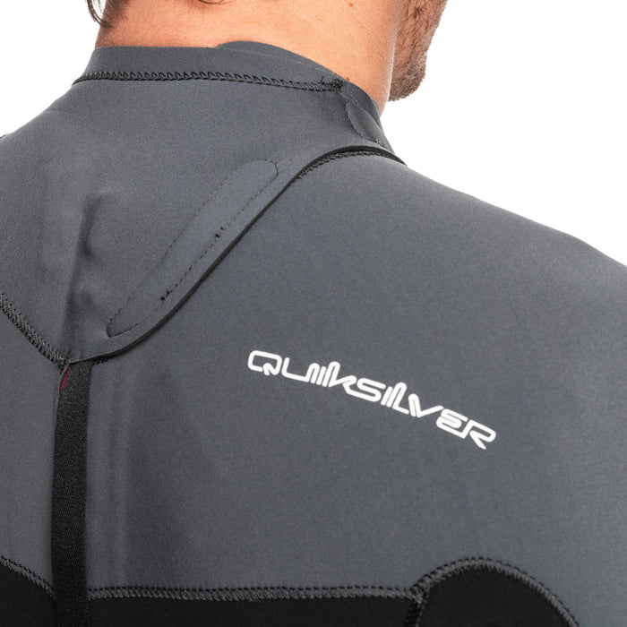 Quiksilver 3/2 Everyday Sessions Back Zip Wetsuit Black Gun Metal